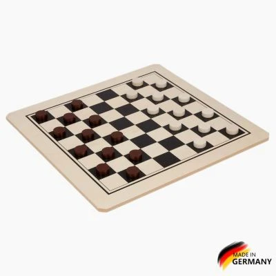 Goki XXL Spiele-Set Dame Und Mühle 2 Goki XXL Spiele-Set Dame Und Mühle – Bild 2