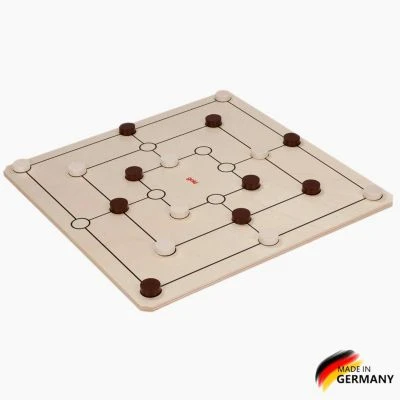 Goki XXL Spiele-Set Dame Und Mühle 3 Goki XXL Spiele-Set Dame Und Mühle – Bild 3