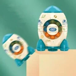 Syntek Anti-Stress-Lernspielzeug Fuer Kinder Rakete Fingerspitzen Kreisel -Spielzeugladen 30209090 04