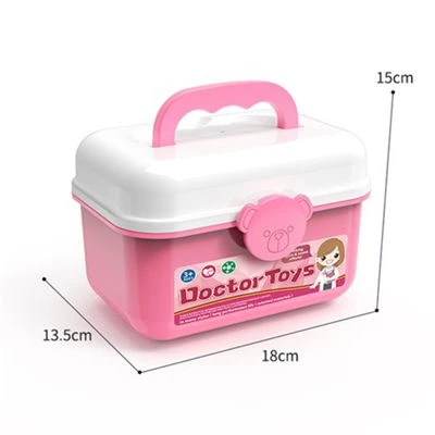 Enbaoxin Simulationsset Für Medizinische Spielzeugboxen Für Kinder Kinderarzt-Rollenspielspielzeug 4 Enbaoxin Simulationsset Für Medizinische Spielzeugboxen Für Kinder Kinderarzt-Rollenspielspielzeug – Bild 4