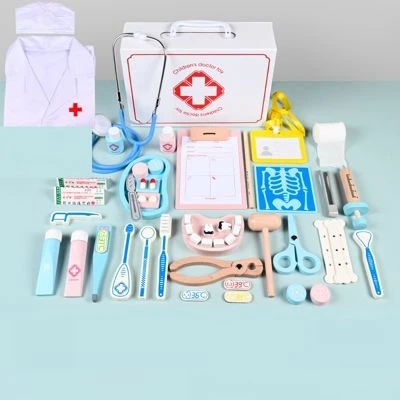 Enbaoxin Simuliertes Kleines Arzt Spielzeugset Aus Holz Für Kinder Holzspielhaus Für Kinder 1 Enbaoxin Simuliertes Kleines Arzt Spielzeugset Aus Holz Für Kinder Holzspielhaus Für Kinder