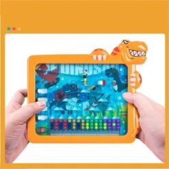 Syntek Puzzle-Trainingsball-Labyrinth-Spielzeug Handheld-Multiplayer-Brettspiel Für Kinder -Spielzeugladen 30335436 03