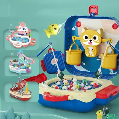 Syntek Elektrisches Angelspielzeug Kinder Magnetisches Angelspielzeug Für Kinder 2 Syntek Elektrisches Angelspielzeug Kinder Magnetisches Angelspielzeug Für Kinder – Bild 2