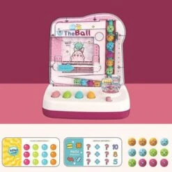 Enbaoxin Tischspielzeug Zum Ballfangen Für Kinder Puzzle Rolling Ball Toy Track Elektrisches