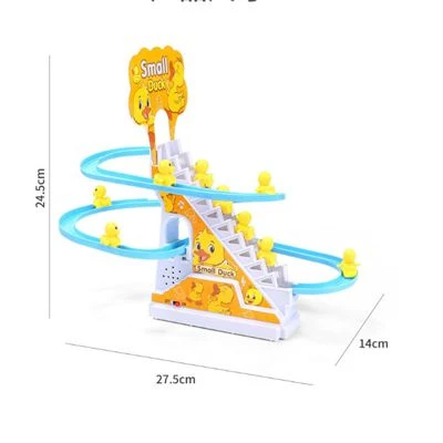 Syntek Elektrotriebwagen-Puzzlespiel Für Kinder Entlein Treppensteigen Lernspielzeug Für Kinder 6 Syntek Elektrotriebwagen-Puzzlespiel Für Kinder Entlein Treppensteigen Lernspielzeug Für Kinder – Bild 6
