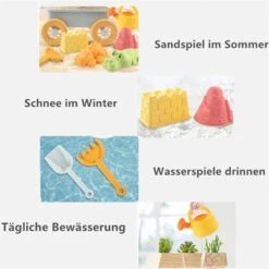 Syntek Strandspielzeugset Für Kinder Outdoor-Spielzeugset Für Kinder Mit Strandeimer 8 Syntek Strandspielzeugset Für Kinder Outdoor-Spielzeugset Für Kinder Mit Strandeimer -Spielzeugladen 30418335 03