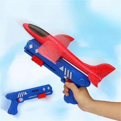 Decome Von Hand Werfbarer Gleitflugzeugwerfer Für Kinder Im Freien In Zufälligen Farben Outdoor-Spielzeug Für Kinder Aus Schaumausstoßflugzeug Mit Zufälligen Farben 2 Decome Von Hand Werfbarer Gleitflugzeugwerfer Für Kinder Im Freien In Zufälligen Farben Outdoor-Spielzeug Für Kinder Aus Schaumausstoßflugzeug Mit Zufälligen Farben – Bild 2
