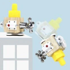 Decome Die Montessori Multifunktionsbausteine Für Kinder Multifunktionale Montessori-Blöcke Für 1-2-Jährige, Frühes Lernspielzeug Mit Spielbrett Für Säuglinge -Spielzeugladen 30520195 04