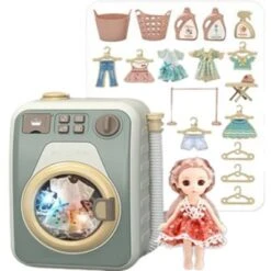 Decome Waschmaschine Spielzeug Für Kinder Kinderspielhaus Spielzeug