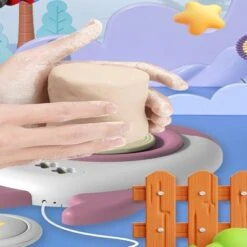 Decome Kindertöpfermaschine Für Weichen Ton Knetmaschine Für Kinder -Spielzeugladen 30520986 03