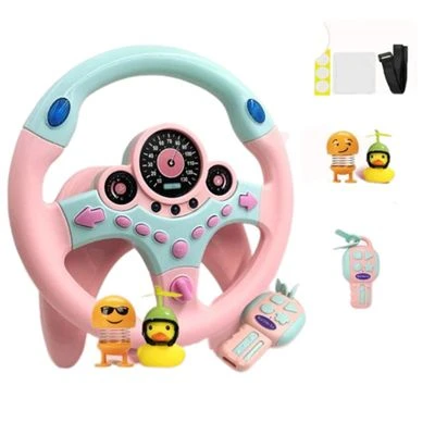 Enbaoxin Lenkrad-Spielzeug Pädagogisches Lernspielzeug Für Kinder Autofahren Lenkrad Lernspielzeug Für Kinder 1 Enbaoxin Lenkrad-Spielzeug Pädagogisches Lernspielzeug Für Kinder Autofahren Lenkrad Lernspielzeug Für Kinder