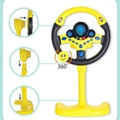 Enbaoxin Lenkrad-Spielzeug Pädagogisches Lernspielzeug Für Kinder Autofahren Lenkrad Lernspielzeug Für Kinder 10 Enbaoxin Lenkrad-Spielzeug Pädagogisches Lernspielzeug Für Kinder Autofahren Lenkrad Lernspielzeug Für Kinder -Spielzeugladen 30586011 05