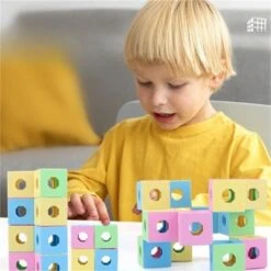 Epik 3D-Bausteine Lernspielzeug Gehirnspiele Geometrie Stapeln Formen Geometrische Feststoffe Spielzeug -Spielzeugladen 30597243 05