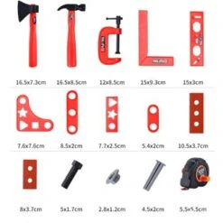 Syntek Werkzeugkasten Für Kinder Simulation Wartungswerkzeug Bohrmaschine Schraubendreher Reparatur Spielhaus Kinderspielzeug 11 Syntek Werkzeugkasten Für Kinder Simulation Wartungswerkzeug Bohrmaschine Schraubendreher Reparatur Spielhaus Kinderspielzeug -Spielzeugladen 30598456 06