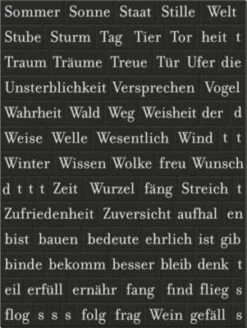 Moses. Verlag Magnetset Magnetische Poesie Alltagspoesie & Wortzauber, 500-tlg. 11 Moses. Verlag Magnetset Magnetische Poesie Alltagspoesie & Wortzauber, 500-tlg. -Spielzeugladen 30613269 06