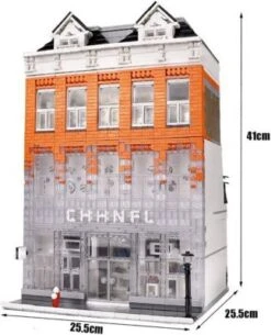 MOULD KING Konstruktionsspielsteine 16021 Architektur Geschäfte MOC Klemmbausteine 3800 Teile -Spielzeugladen 30638010 05