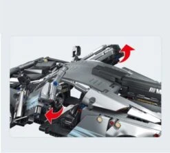 MOULD KING Konstruktionsspielsteine Rennwagen Statische Version MOC Klemmbausteine 1391 Teile -Spielzeugladen 30638015 05