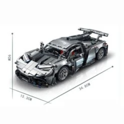 MOULD KING Konstruktionsspielsteine Rennwagen Statische Version MOC Klemmbausteine 1391 Teile -Spielzeugladen 30638015 06
