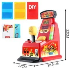 Decome Boxing King Fighting Finger Elastic Lernspielzeug Für Kinder Fingerboxmaschine Desktop-Spiel Kinderspielzeug -Spielzeugladen 30666256 04