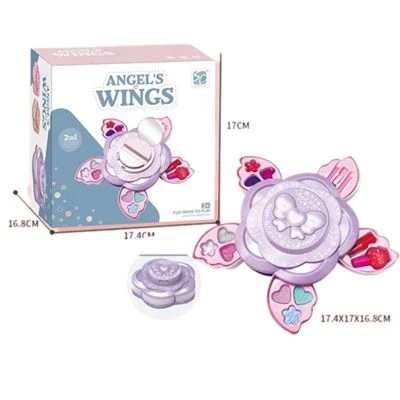 Syntek Deluxe Kinder-Kosmetik-Spielzeug-Set Waschbare Drehbare Schminkbox Für Kinder 1 Syntek Deluxe Kinder-Kosmetik-Spielzeug-Set Waschbare Drehbare Schminkbox Für Kinder