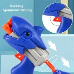 Enbaoxin Dinosaurier Kleine Pistole Schwamm Weiches Hüpfspielzeug Drei-Loch Soft Bullet Gun Kinderspielzeug -Spielzeugladen 30789749 06