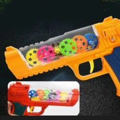 Enbaoxin Elektrische Transparent Getriebe Gun Spielzeug Simulation Sound Und Dazzling Lichter Spielzeug Für Kinder 11 Enbaoxin Elektrische Transparent Getriebe Gun Spielzeug Simulation Sound Und Dazzling Lichter Spielzeug Für Kinder -Spielzeugladen 30789764 06