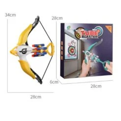 Syntek Interaktives Schießspiel-Set Für Kinder Mit Soft-Bullet-Pistolen Interaktives Zielschießspiel Für Kinder Im Innen- Und Außenbereich, Soft-Bullet-Gun-Spielzeug 9 Syntek Interaktives Schießspiel-Set Für Kinder Mit Soft-Bullet-Pistolen Interaktives Zielschießspiel Für Kinder Im Innen- Und Außenbereich, Soft-Bullet-Gun-Spielzeug -Spielzeugladen 30790845 04