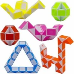 Vetaka Magische Blöcke Schlange Würfel Spielzeug 12 Stück Für Kinder