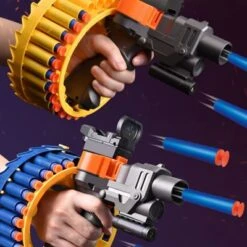 Syntek Hand Ring Elektrische Wiederholung Gun Hohe Kapazität Kinder Schießen Interaktive Spielzeug Waffe -Spielzeugladen 30819975 03