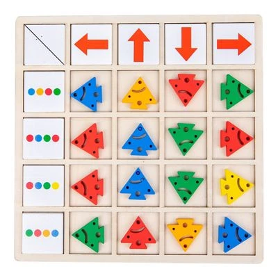 Decome Lehrmittel Für Die Farberkennung Von Kleinkindern Training Richtung Farbpfeil Tischspiel 2 Decome Lehrmittel Für Die Farberkennung Von Kleinkindern Training Richtung Farbpfeil Tischspiel – Bild 2