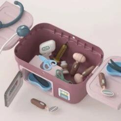 Enbaoxin Kindersimulation Stethoskop Tragbare Medizinische Kit Spielzeug Multifunktionaler Sanitätskasten Kinderspielzeug -Spielzeugladen 30925818 03