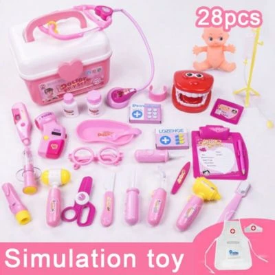 Vicabo Arztkoffer Zahnarzt Rollenspiel Spielzeug Set Arztkoffer Für Kinder 1 Vicabo Arztkoffer Zahnarzt Rollenspiel Spielzeug Set Arztkoffer Für Kinder