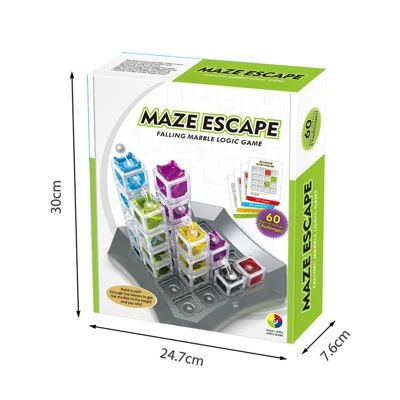 Syntek Tabletop-Logikspiel Gravity Maze Escape Ball Dreidimensionales 3D-Rollball-Konzentrationstrainingsspiel Für Kinder 4 Syntek Tabletop-Logikspiel Gravity Maze Escape Ball Dreidimensionales 3D-Rollball-Konzentrationstrainingsspiel Für Kinder – Bild 4