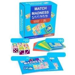 Brightake Kinder Trainieren Denken Gedächtnisspiele Kind-Spielzeug Blöcken Spielverrücktheit