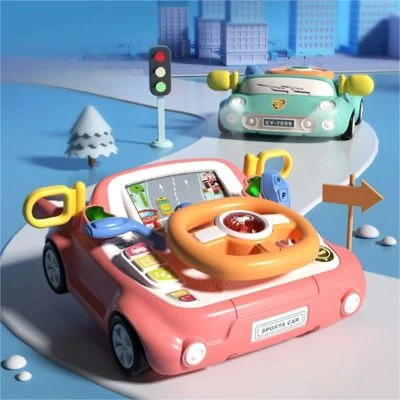 Brightake Kinderauto-Lenkradspielzeug Simulationssimulation, Die Multifunktionales Pädagogisches Früherziehungs-Kinderspielzeug Antreibt 6 Brightake Kinderauto-Lenkradspielzeug Simulationssimulation, Die Multifunktionales Pädagogisches Früherziehungs-Kinderspielzeug Antreibt – Bild 6