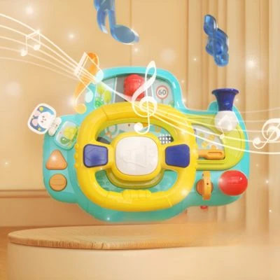 Brightake Simuliertes Fahren, Lernspielzeug, Kinderlenkrad Lenkradspielzeug Für Kinder 2 Brightake Simuliertes Fahren, Lernspielzeug, Kinderlenkrad Lenkradspielzeug Für Kinder – Bild 2