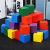 SHAOKE Small Cube Puzzle Lernspielzeug Für Kinder Viereckige Blöcke Aus Holz Für Den Matheunterricht Bausteine