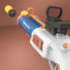 Syntek Zweischüssige Schrotflinte Für Kinder Kinder-Mörser-Soundeffekt, Doppelschwamm, Doppellauf-Spielzeugpistole -Spielzeugladen 31240905 05