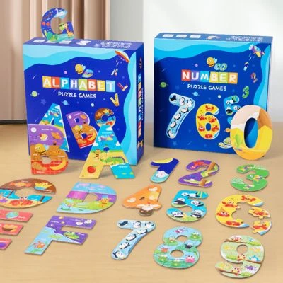 SHAOKE Alphanumerisches Blockpuzzlespielzeug 1 Bis 4 Jahre Alte Kinder, Frühe Bildung, Aufklärung, Kognition, Papier, Kreatives Spielzeug Lernspiele 3 SHAOKE Alphanumerisches Blockpuzzlespielzeug 1 Bis 4 Jahre Alte Kinder, Frühe Bildung, Aufklärung, Kognition, Papier, Kreatives Spielzeug Lernspiele – Bild 3