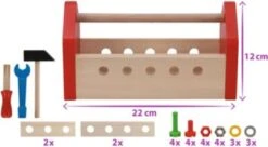 Eichhorn Werkzeugkasten 30-tlg. -Spielzeugladen 3146247 03
