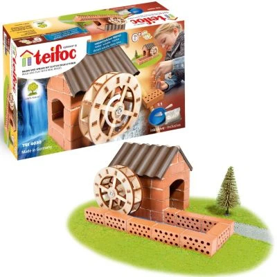 Teifoc TEI 4030 Steinbaukasten - "Wassermühle" 1 Teifoc TEI 4030 Steinbaukasten - "Wassermühle"
