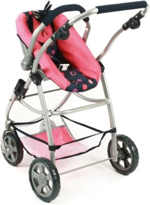 CHIC 2000 Kombi-Puppenwagen 3 In 1 Emotion All In, Coralle 6 CHIC 2000 Kombi-Puppenwagen 3 In 1 Emotion All In, Coralle – Bild 6