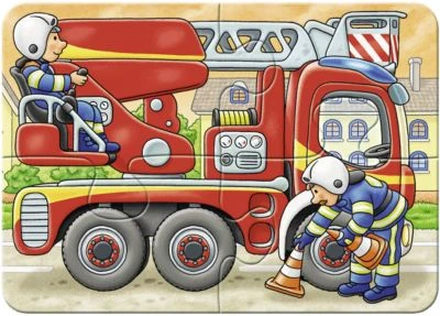 Ravensburger 4-tlg. Puzzle Set, 2,4,6+8 Teile, 21x15 CmBei Der Arbeit 3 Ravensburger 4-tlg. Puzzle Set, 2,4,6+8 Teile, 21x15 CmBei Der Arbeit – Bild 3