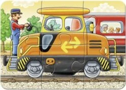 Ravensburger 4-tlg. Puzzle Set, 2,4,6+8 Teile, 21x15 CmBei Der Arbeit 8 Ravensburger 4-tlg. Puzzle Set, 2,4,6+8 Teile, 21x15 CmBei Der Arbeit -Spielzeugladen 5204205 04