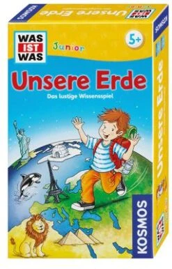 Kosmos WAS IST WAS Junior - Unsere Erde (Mitbringspiel)