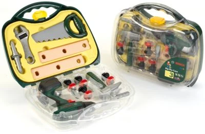 Klein Bosch Akkuschrauber-Koffer Mit Zubehör 3 Klein Bosch Akkuschrauber-Koffer Mit Zubehör – Bild 3