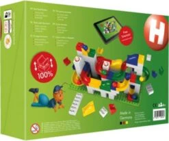 Hubelino - Kugelbahn Basis Baukasten, 123-tlg. -Spielzeugladen 8300910 04