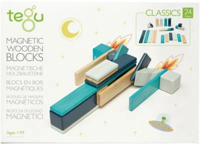 TEGU 5700509 Magnetisches Holzset Blau, 24 Teile 1 TEGU 5700509 Magnetisches Holzset Blau, 24 Teile