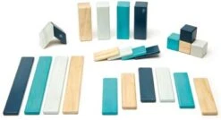 TEGU 5700509 Magnetisches Holzset Blau, 24 Teile 8 TEGU 5700509 Magnetisches Holzset Blau, 24 Teile -Spielzeugladen 8305022 04