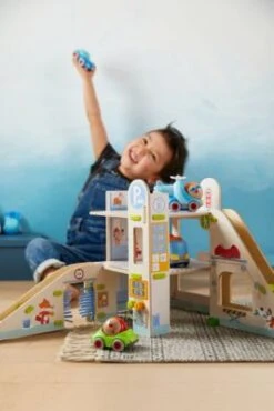 HABA 303828 Kullerbü Parkhaus -Spielzeugladen 8727991 06